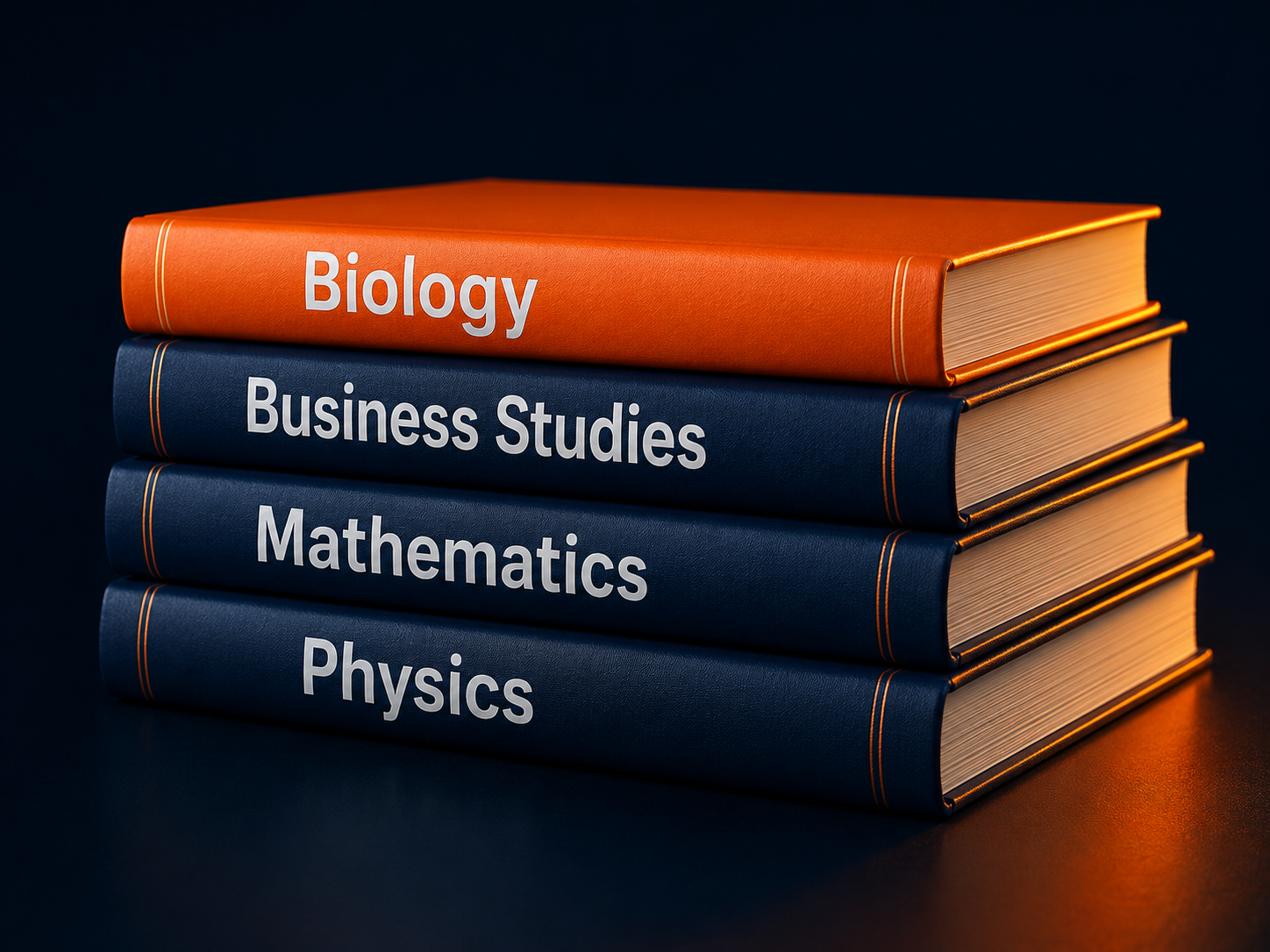 KCSE Books Stack