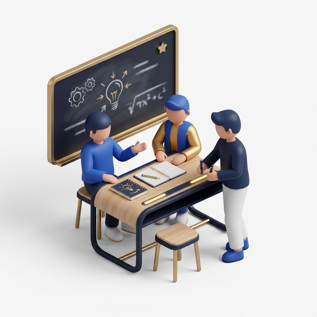 August Tuition Classroom Icon