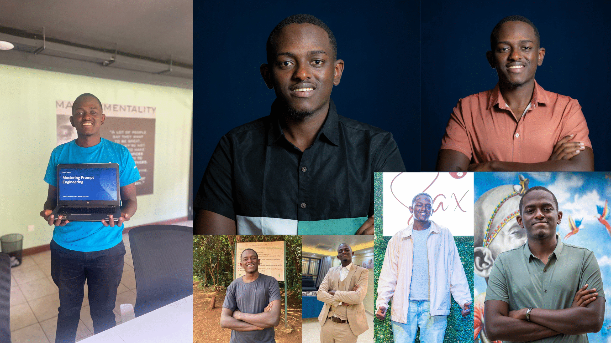 Photos of Rodney Maina Wanjohi CEO and Founder of FuKazee